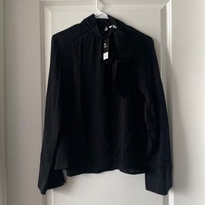 NWT Nine West Bow Detail Top